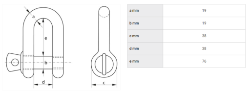 Rauast seekel - 19mm – pilt 2